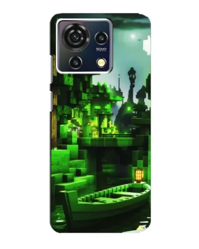 Чехол для ZTE Blade V50 Vita с картинкой «Minecraft лесной пейзаж» Чехол для ZTE Blade V50 Vita с картинкой «Minecraft лесной пейзаж»