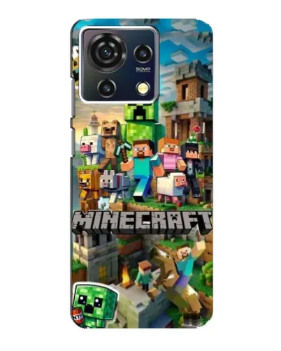 Чехол для ZTE Blade V50 Vita с картинкой «Замок Minecraft» Чехол для ZTE Blade V50 Vita с картинкой «Замок Minecraft»