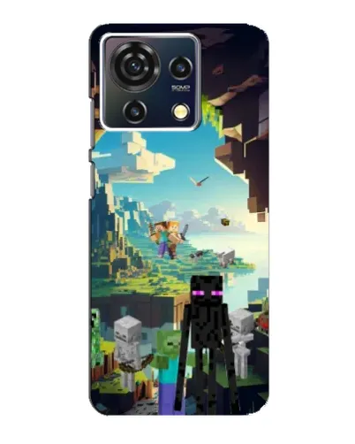 Чехол для ZTE Blade V50 Vita с картинкой «Эндермен в лесу» Чехол для ZTE Blade V50 Vita с картинкой «Эндермен в лесу»