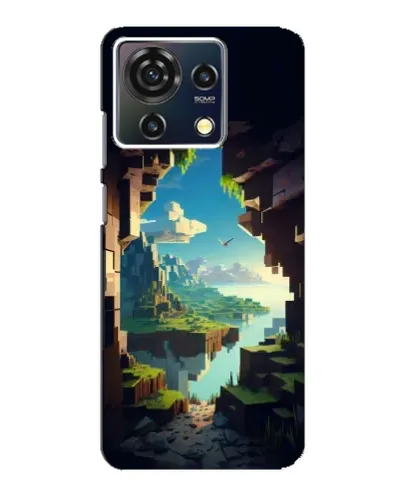 Чехол для ZTE Blade V50 Vita с картинкой «Вид из пещеры» Чехол для ZTE Blade V50 Vita с картинкой «Вид из пещеры»