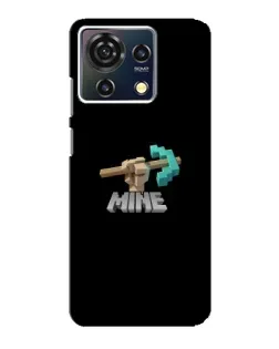 Чехол для ZTE Blade V50 Vita с картинкой «Алмазная кирка»