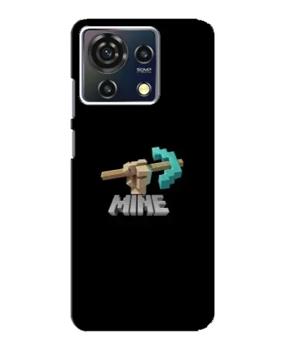 Чехол для ZTE Blade V50 Vita с картинкой «Алмазная кирка» Чехол для ZTE Blade V50 Vita с картинкой «Алмазная кирка»