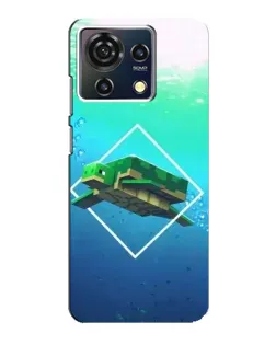 Чехол для ZTE Blade V50 Vita с картинкой «Черепаха Minecraft» Чехол для ZTE Blade V50 Vita с картинкой «Черепаха Minecraft»
