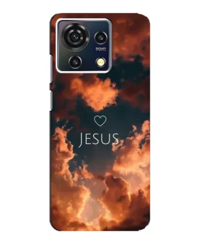 Чехол для ZTE Blade V50 Vita с картинкой «Сияние Имени Jesus»