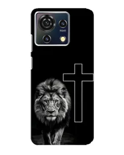Чехол для ZTE Blade V50 Vita с картинкой «Лев и Крест» Чехол для ZTE Blade V50 Vita с картинкой «Лев и Крест»
