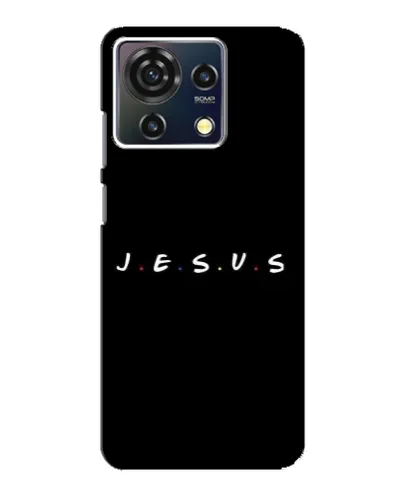 Чехол для ZTE Blade V50 Vita с картинкой «Точки веры J.E.S.U.S.»