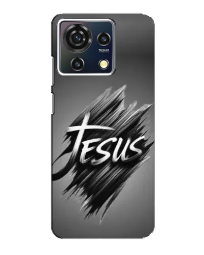 Чехол для ZTE Blade V50 Vita с картинкой «Надпись Jesus Graffiti»