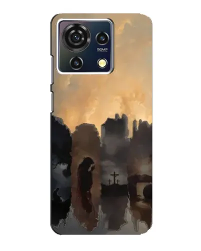 Чехол для ZTE Blade V50 Vita с картинкой «Дорога к вере»