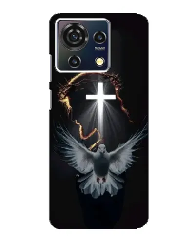 Чехол для ZTE Blade V50 Vita с картинкой «Голубь и Свет»