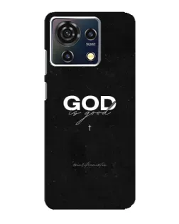 Чехол для ZTE Blade V50 Vita с картинкой «GOD — Бог над всем»