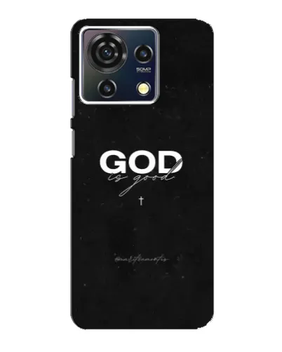 Чехол для ZTE Blade V50 Vita с картинкой «GOD — Бог над всем»