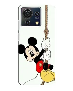 Чехол для ZTE Blade V50 Vita с картинкой «Mickey на канате»