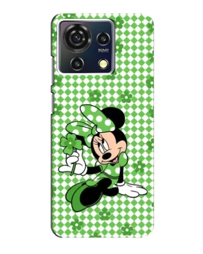 Чехол для ZTE Blade V50 Vita с картинкой «Mickey в клетку»