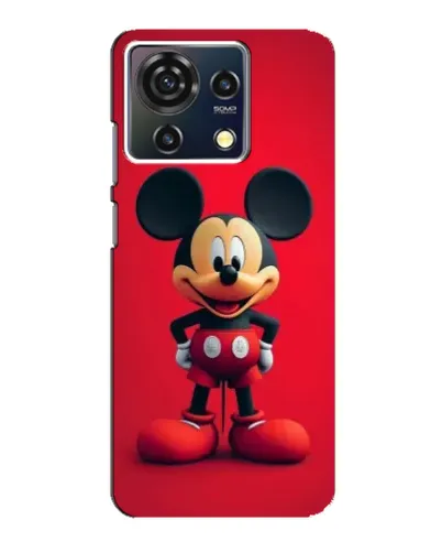 Чехол для ZTE Blade V50 Vita с картинкой «Mickey в полный рост»