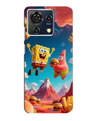 Чехол для ZTE Blade V50 Vita с картинкой «Космический фастфуд» Чехол для ZTE Blade V50 Vita с картинкой «Космический фастфуд»