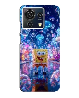 Чехол для ZTE Blade V50 Vita с картинкой «Неоновый океан»