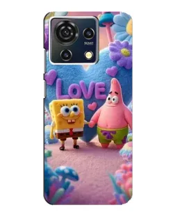 Чехол для ZTE Blade V50 Vita с картинкой «Губка Боб Патрик»