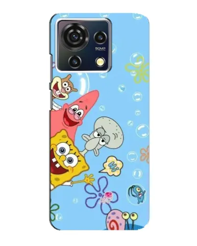 Чехол для ZTE Blade V50 Vita с картинкой «Веселые пузырьки» Чехол для ZTE Blade V50 Vita с картинкой «Веселые пузырьки»