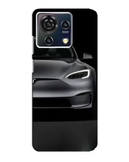 Чехол для ZTE Blade V50 Vita с картинкой «Tesla Model S Look»