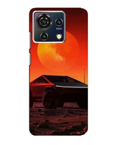 Чехол для ZTE Blade V50 Vita с картинкой «Cybertruck на Марсе» Чехол для ZTE Blade V50 Vita с картинкой «Cybertruck на Марсе»