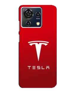 Чехол для ZTE Blade V50 Vita с картинкой «Tesla Red Classic»