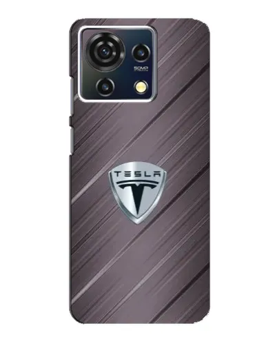 Чехол для ZTE Blade V50 Vita с картинкой «Металлическая текстура Tesla» Чехол для ZTE Blade V50 Vita с картинкой «Металлическая текстура Tesla»