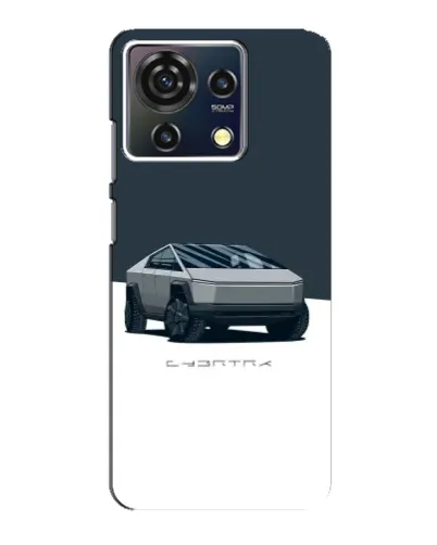 Чехол для ZTE Blade V50 Vita с картинкой «Серебристый Cybertruck Tesla» Чехол для ZTE Blade V50 Vita с картинкой «Серебристый Cybertruck Tesla»
