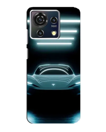Чехол для ZTE Blade V50 Vita с картинкой «Tesla в неоне» Чехол для ZTE Blade V50 Vita с картинкой «Tesla в неоне»