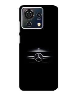 Чехол для ZTE Blade V50 Vita с картинкой «Mercedes — абстрактные линии»