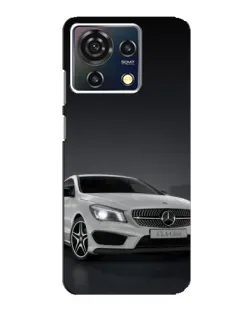 Чехол для ZTE Blade V50 Vita с картинкой «Mercedes AMG GT Silver»