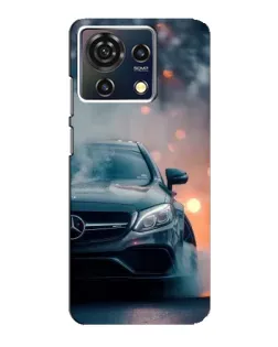 Чехол для ZTE Blade V50 Vita с картинкой «Mercedes — ночной город»