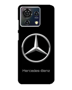 Чехол для ZTE Blade V50 Vita с картинкой «Mercedes Silver Logo»