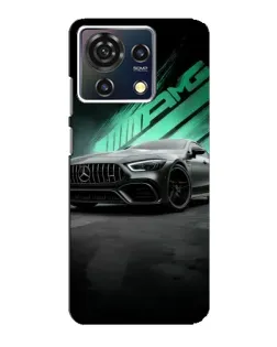 Чехол для ZTE Blade V50 Vita с картинкой «Темный Mercedes AMG»