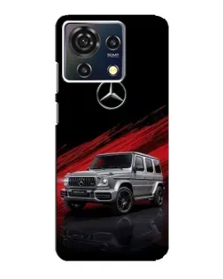 Чехол для ZTE Blade V50 Vita с картинкой «Mercedes G-Class красный»