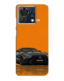 Чехол для ZTE Blade V50 Vita с картинкой «Оранжевый Mercedes AMG»