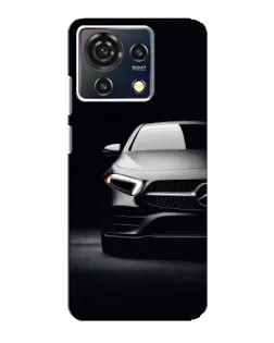 Чехол для ZTE Blade V50 Vita с картинкой «Свет фар Mercedes»