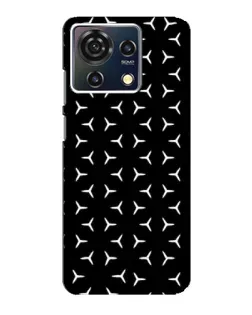 Чехол для ZTE Blade V50 Vita с картинкой «Mercedes паттерн звезд»