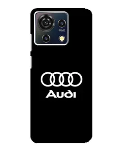 Чехол для ZTE Blade V50 Vita с картинкой «Классическое лого Audi»