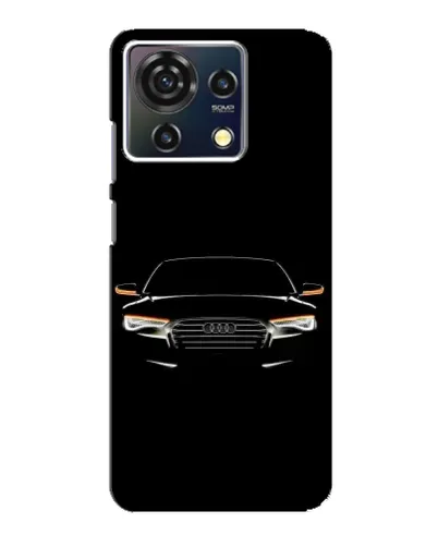 Чехол для ZTE Blade V50 Vita с картинкой «Audi — ночной контур» Чехол для ZTE Blade V50 Vita с картинкой «Audi — ночной контур»