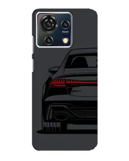 Чехол для ZTE Blade V50 Vita с картинкой «Задняя часть Audi — арт»
