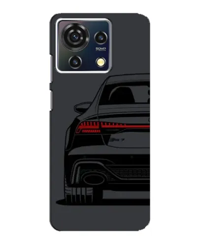 Чехол для ZTE Blade V50 Vita с картинкой «Задняя часть Audi — арт» Чехол для ZTE Blade V50 Vita с картинкой «Задняя часть Audi — арт»