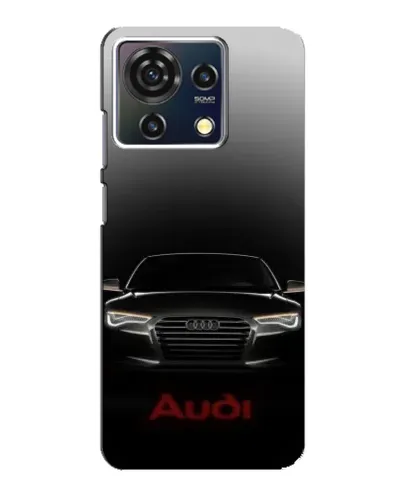 Чехол для ZTE Blade V50 Vita с картинкой «Audi — градиентный контур» Чехол для ZTE Blade V50 Vita с картинкой «Audi — градиентный контур»