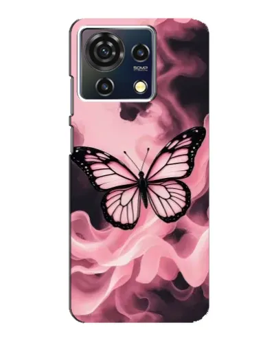 Чехол для ZTE Blade V50 Vita с картинкой «Бабочка в дыму» Чехол для ZTE Blade V50 Vita с картинкой «Бабочка в дыму»