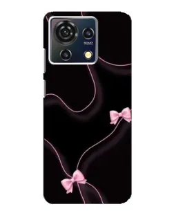 Чехол для ZTE Blade V50 Vita с картинкой «Розовые ленты»