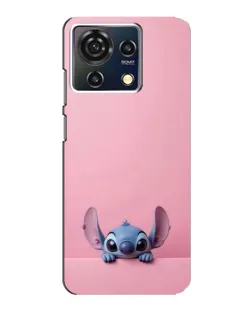Чехол для ZTE Blade V50 Vita с картинкой «Stitch выглядывает» Чехол для ZTE Blade V50 Vita с картинкой «Stitch выглядывает»
