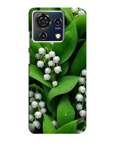 Чехол для ZTE Blade V50 Vita с картинкой «Ландыши в зелени»