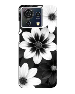 Чехол для ZTE Blade V50 Vita с картинкой «Монохромные астры» Чехол для ZTE Blade V50 Vita с картинкой «Монохромные астры»