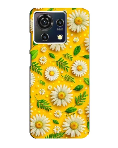 Чехол для ZTE Blade V50 Vita с картинкой «Ромашковое солнце»