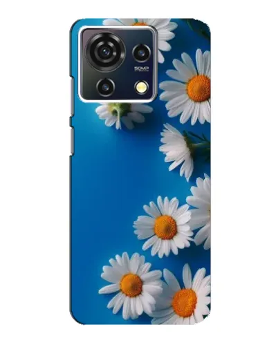 Чехол для ZTE Blade V50 Vita с картинкой «Белоснежные маргаритки»