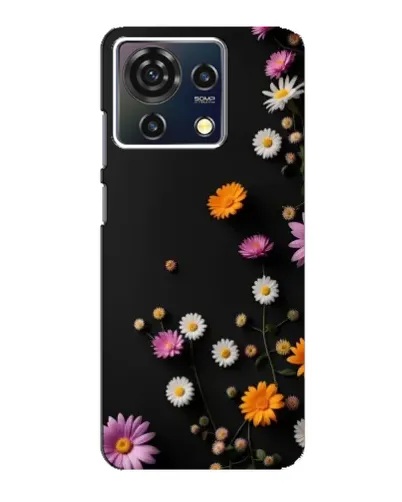 Чехол для ZTE Blade V50 Vita с картинкой «Цветочная композиция»